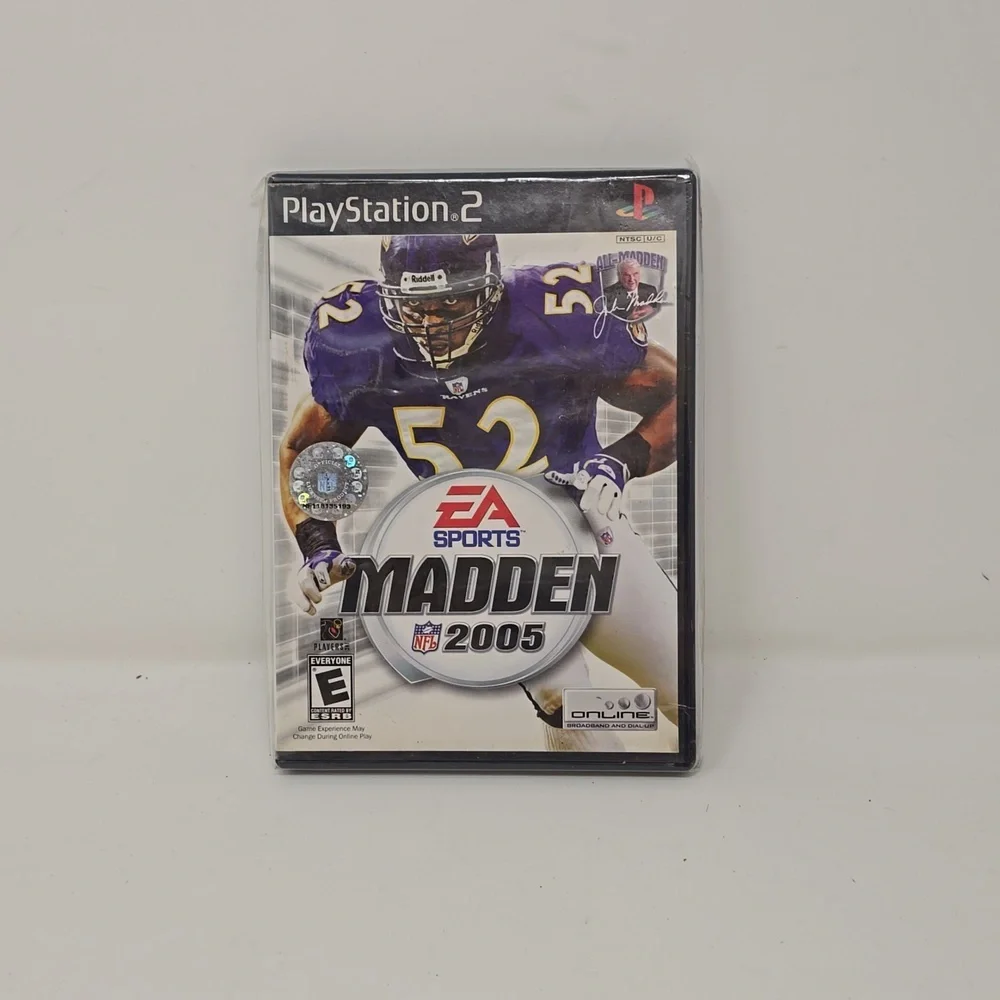 PS2 PlayStation‎ 2 Madden NFL 2005 Complete ntsc video game football used